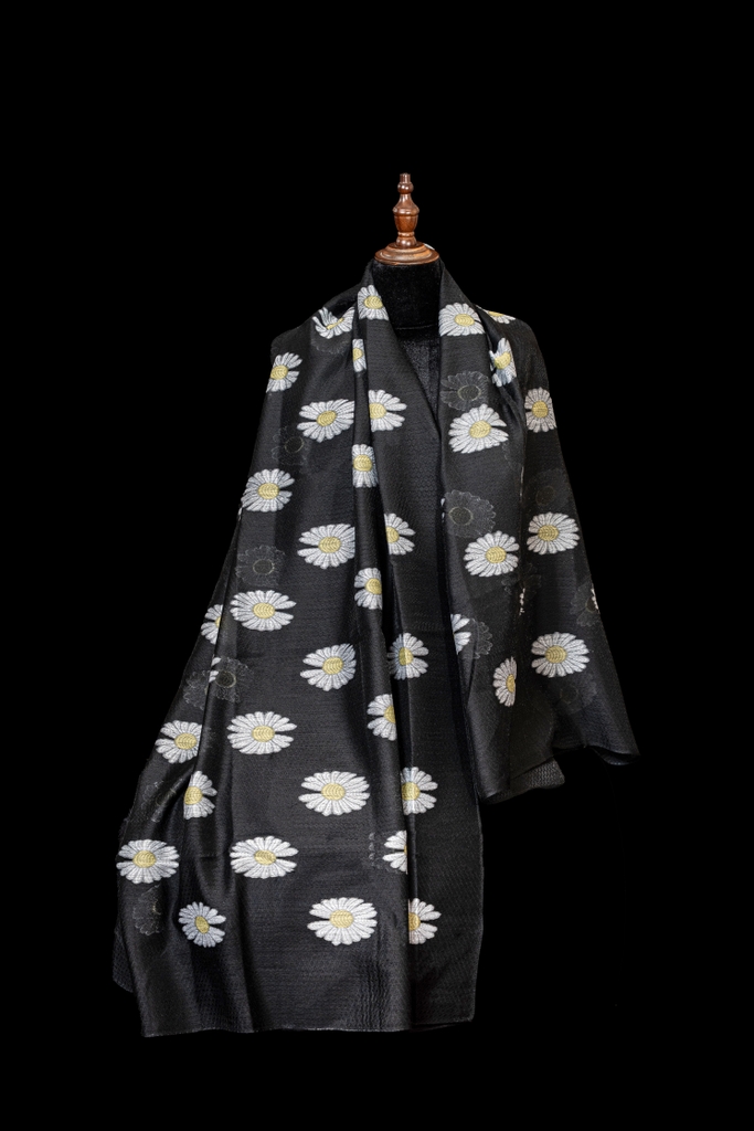 Khăn choàng tơ sống 1600