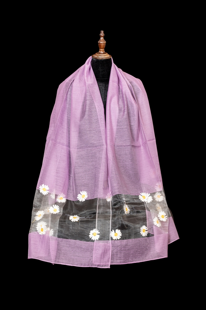 Khăn choàng tơ sống 1600