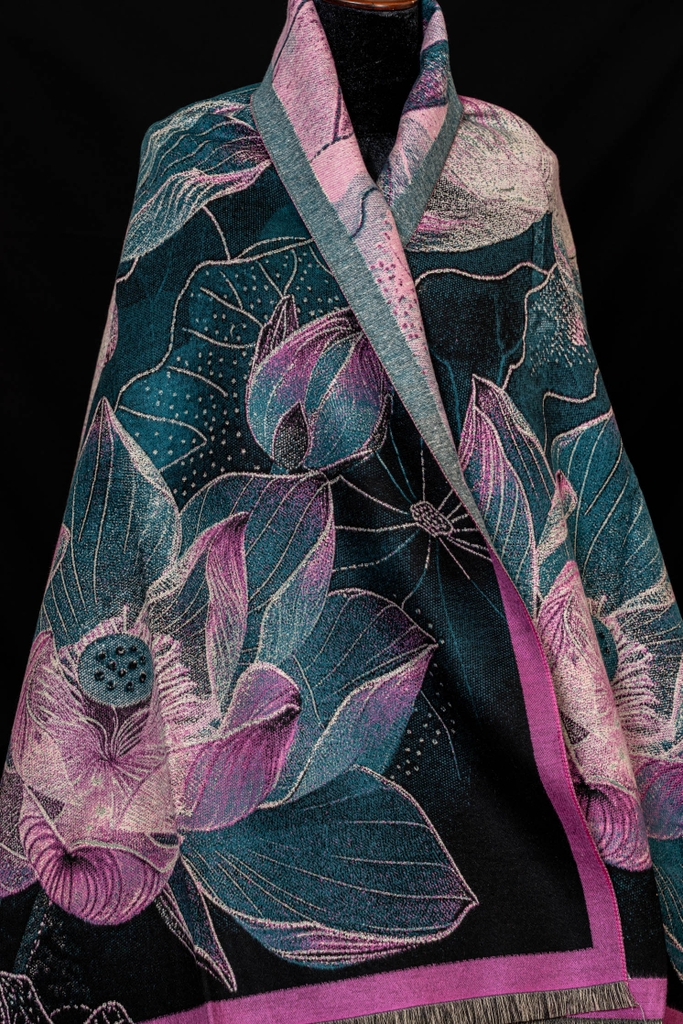 Khăn choàng dạ dệt cao cấp