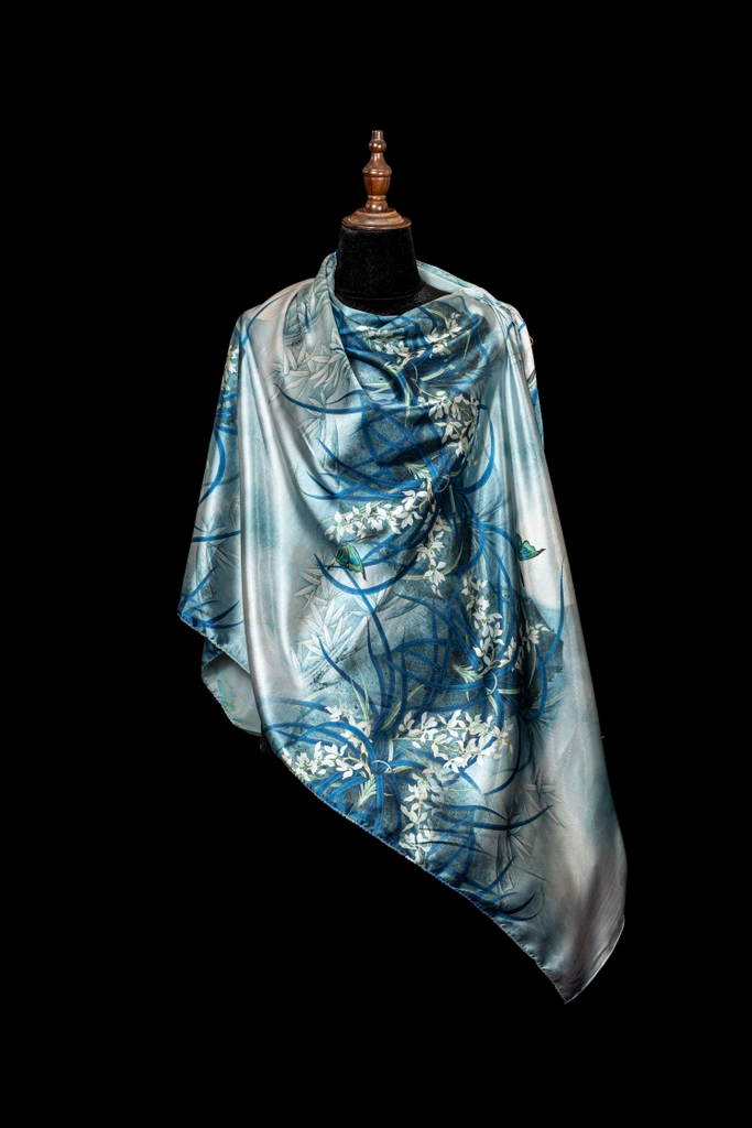 Khăn choàng Đại lâm mộc 1800