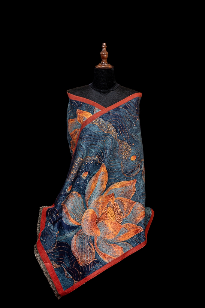 Khăn choàng dạ dệt cao cấp