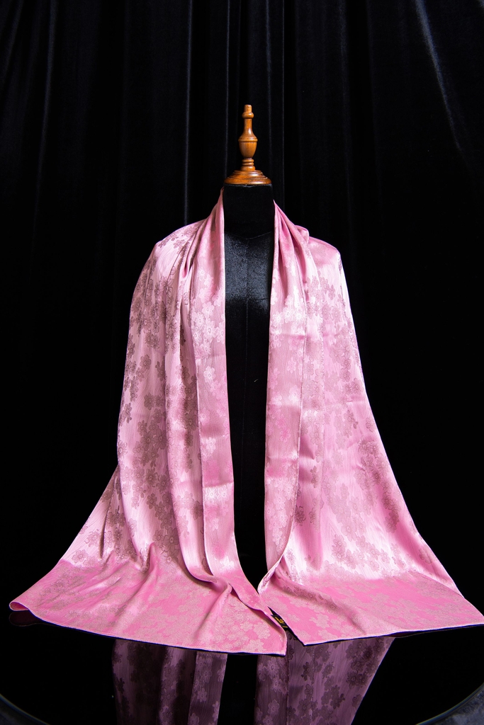 Khăn choàng handmade sợi tre