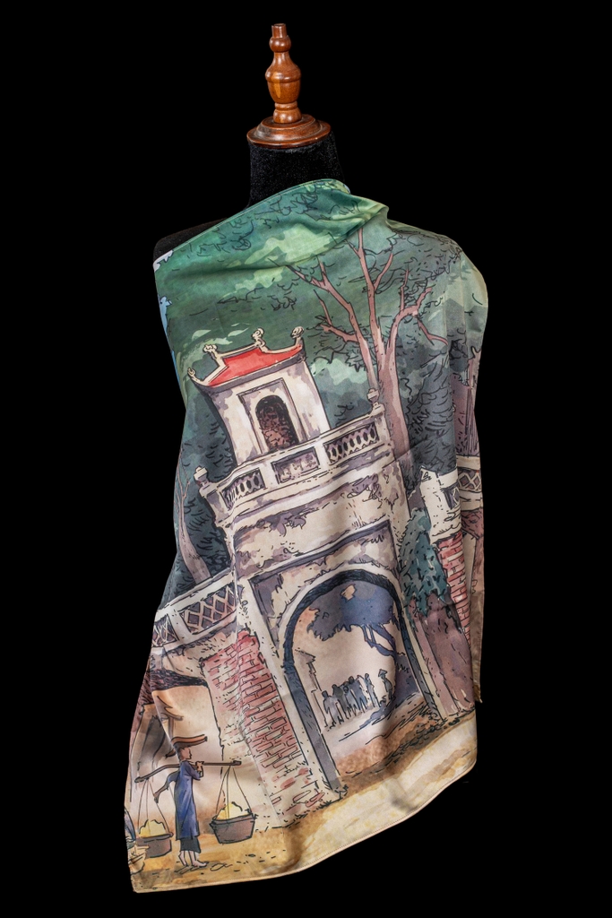 Khăn quàng cổ Việt Nam và Hà Nội xưa