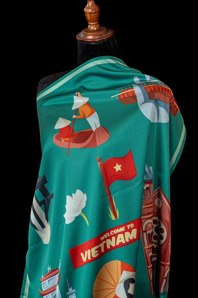 Khăn quàng cổ Việt Nam và Hà Nội xưa