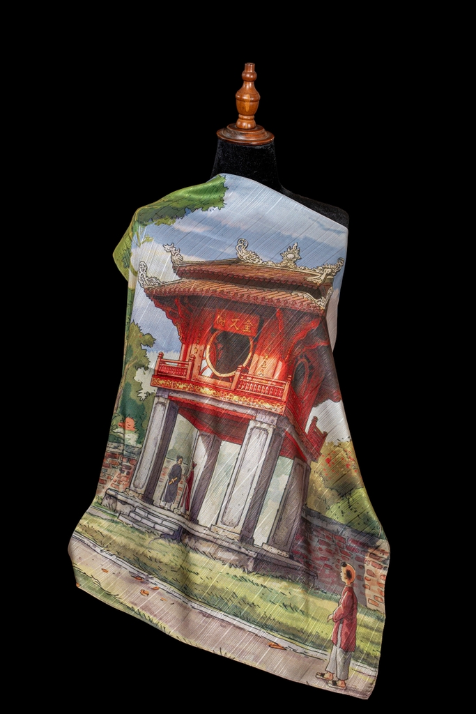 Khăn quàng cổ Việt Nam và Hà Nội xưa