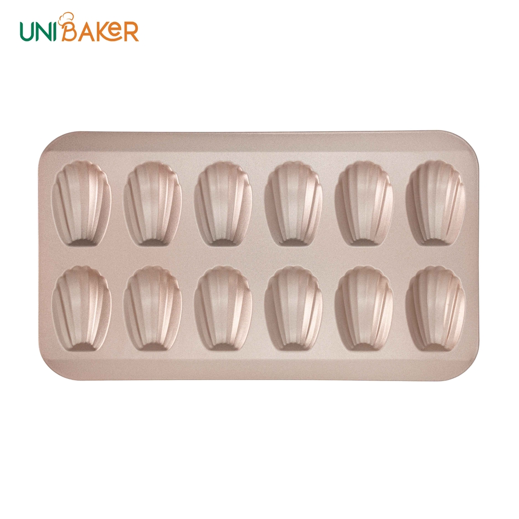 Khay nướng 12 bánh sò Unibaker MB822
