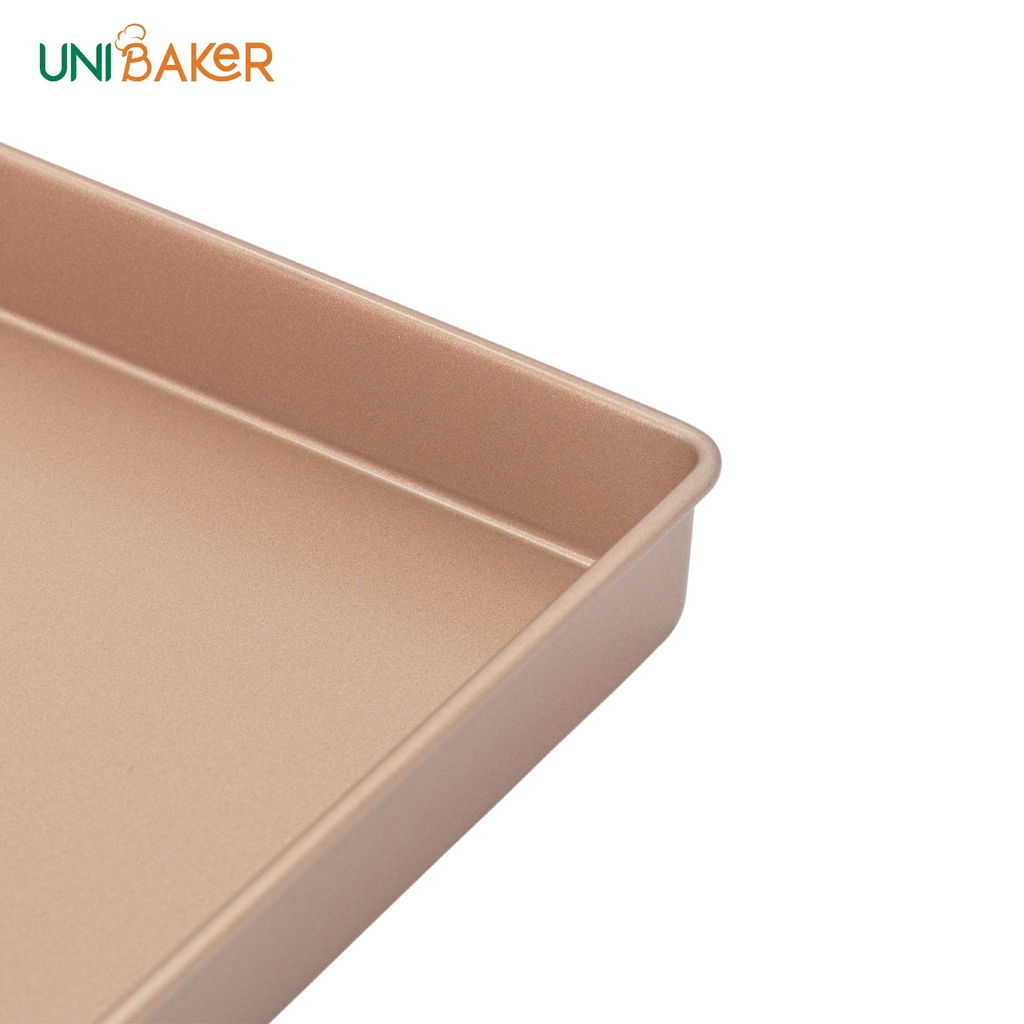 Khay nướng vuông thành thấp Unibaker MB279