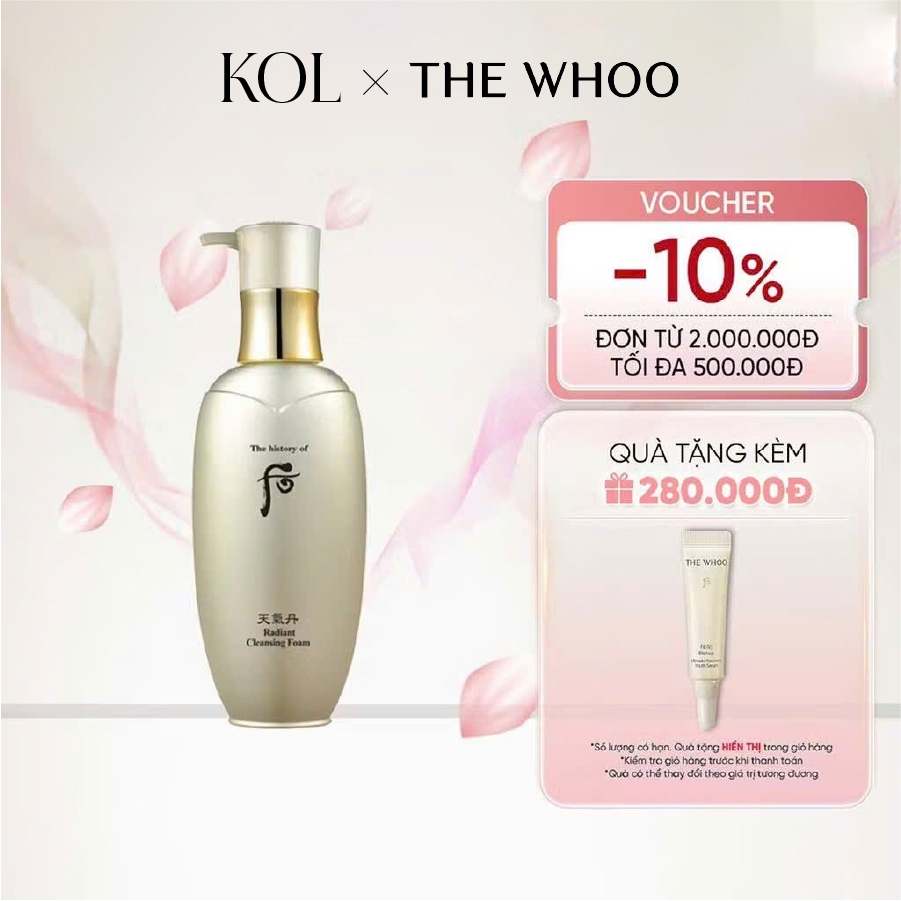 Sữa rửa mặt cao cấp Cheongidan Radiant Cleansing Foam