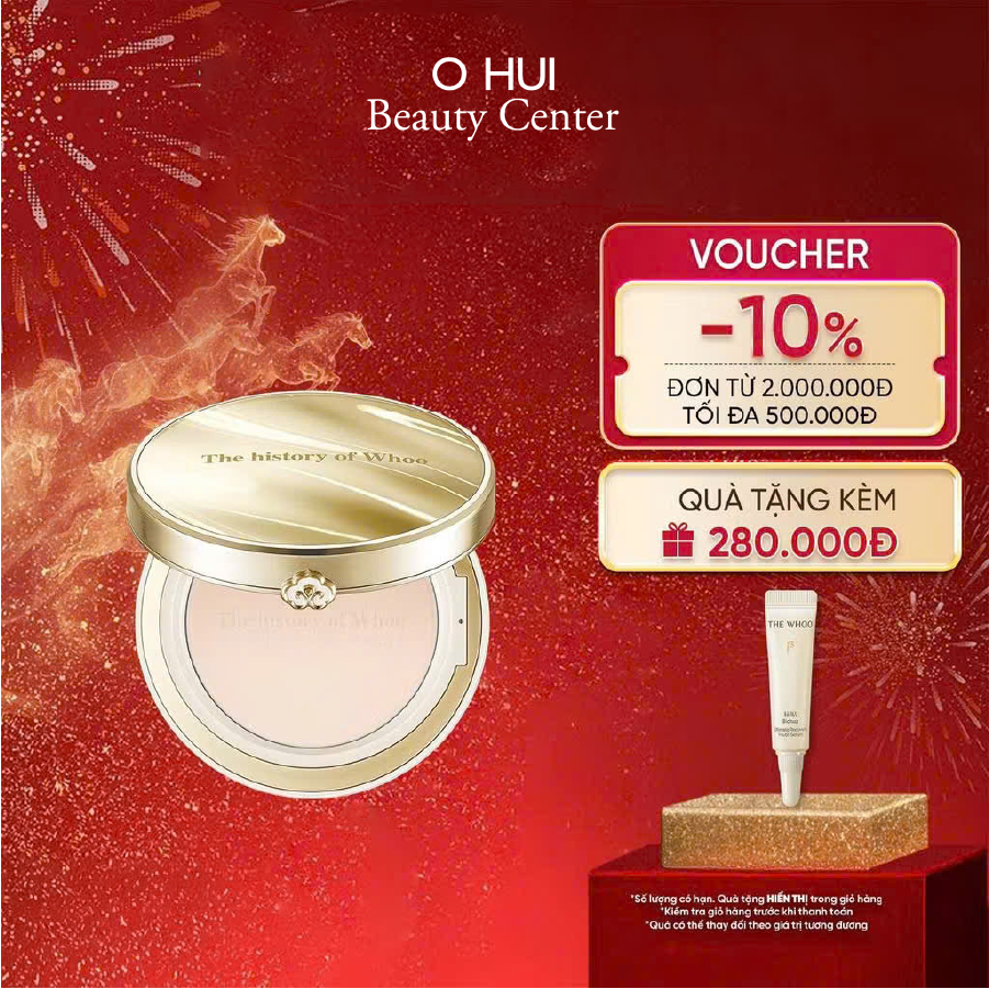 Phấn Phủ Trang Điểm Trẻ Hóa Gongjinhyang Mi Two Way Pact