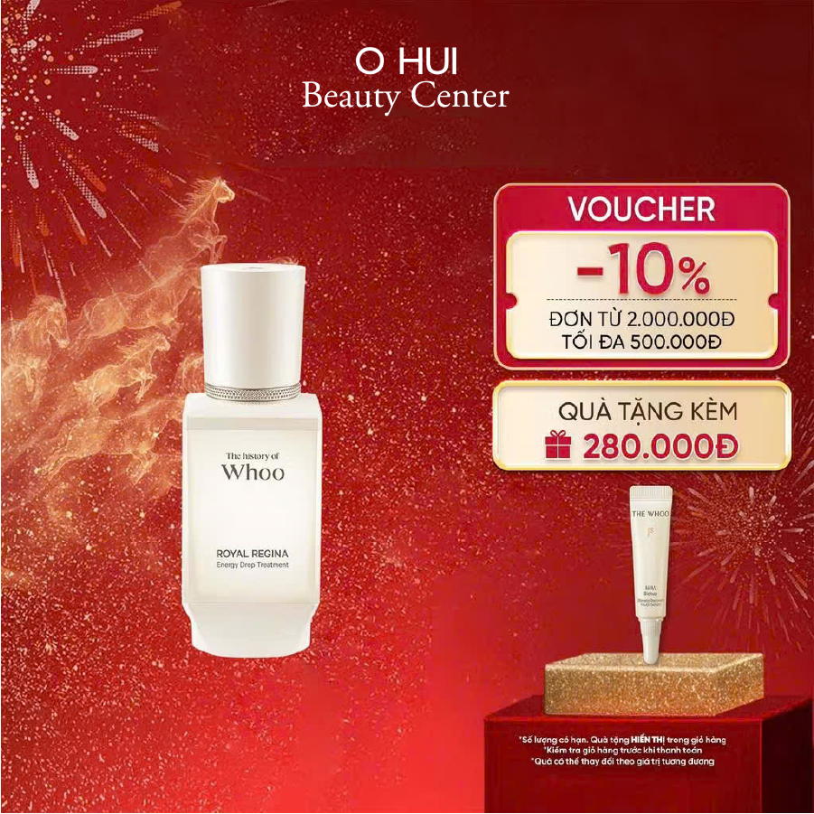 Nước Dưỡng Whoo Royal Regina Energy Drop Treatment
