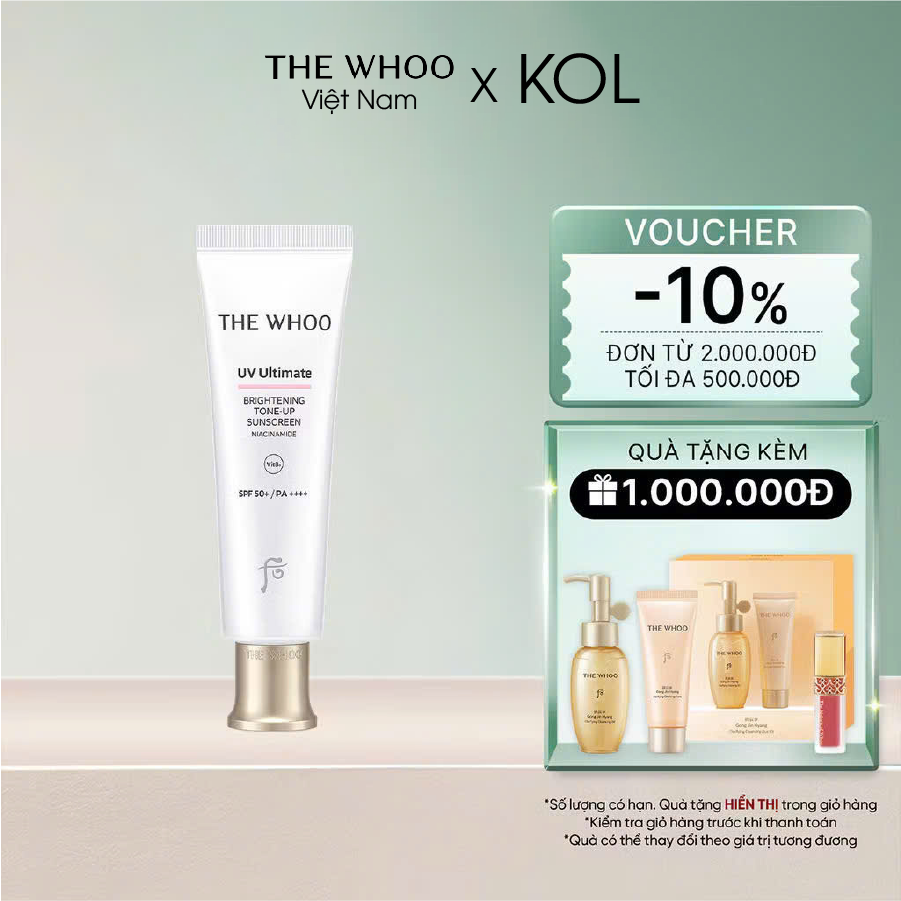 Kem Chống Nắng Nâng Tone Whoo UV Ultimate Brightening