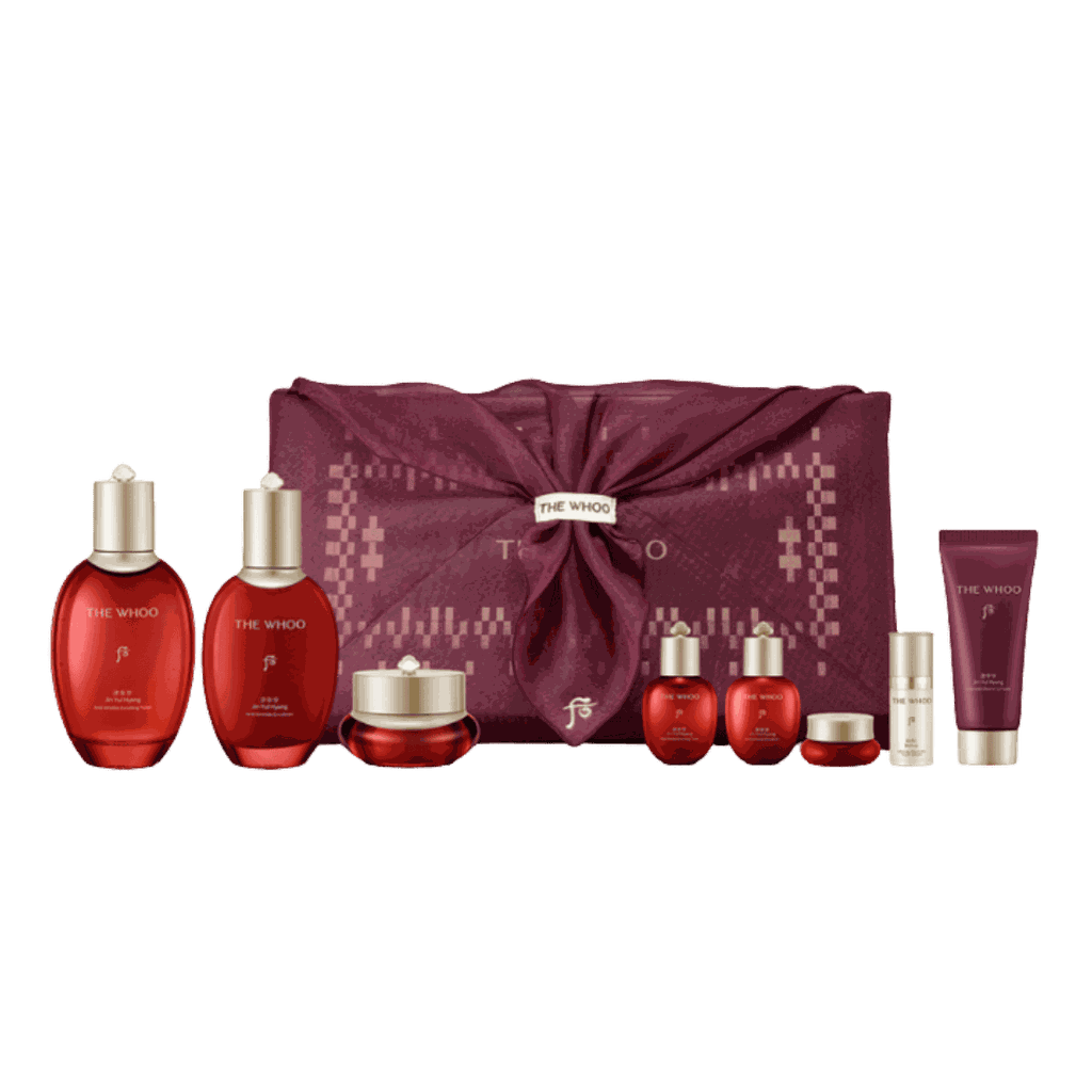 [KOL x The Whoo] Bộ dưỡng da chống lão hóa Whoo Jinyulhyang Special 3pcs Set