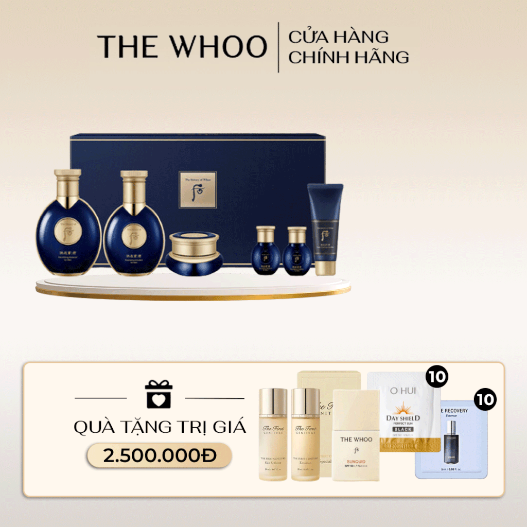Bộ Dưỡng Dành Cho Nam Whoo Gongjinhyang For Men