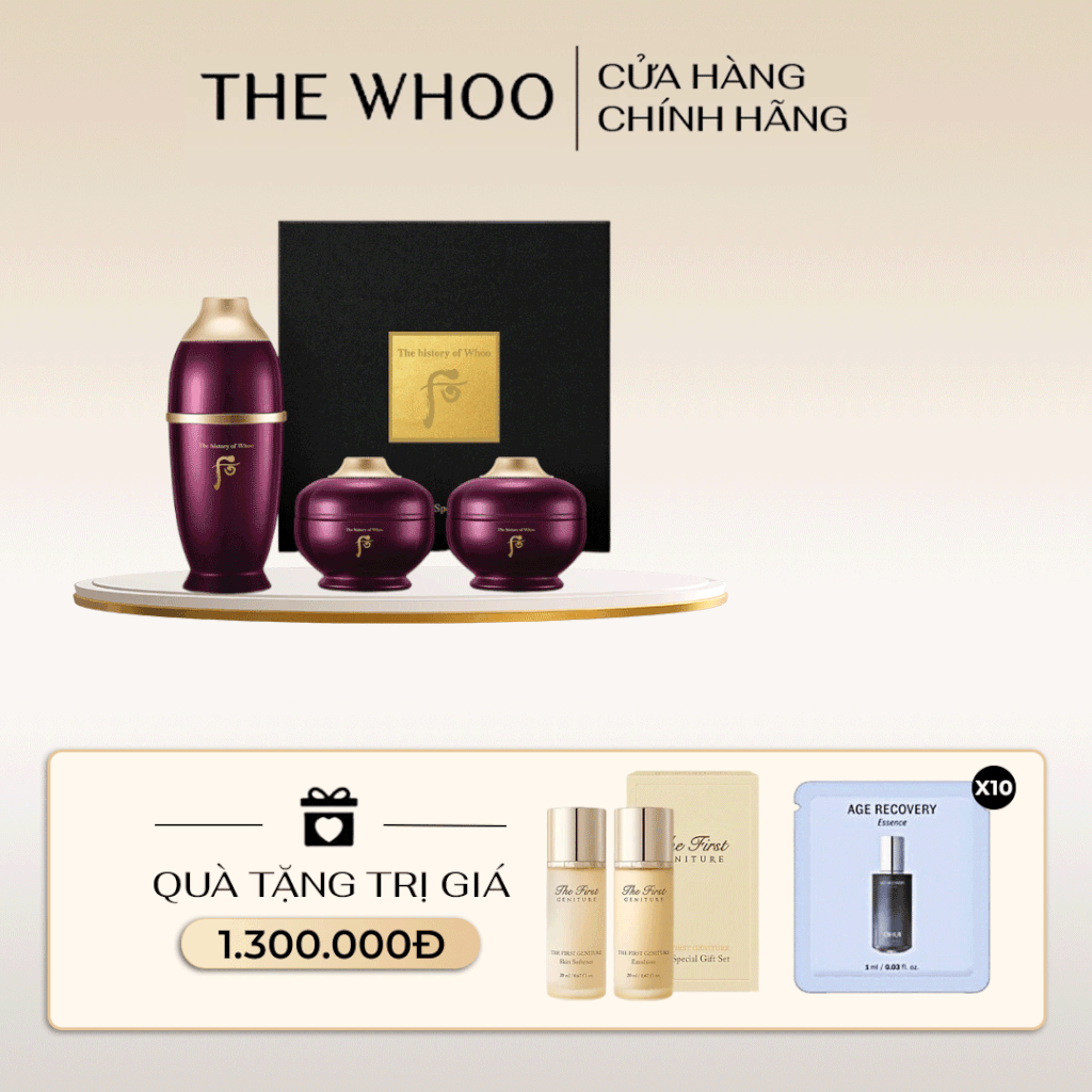 Bộ dưỡng Whoo HwanYu Hoàn lưu Cao mini 3 pcs