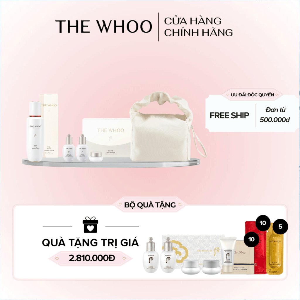 Bộ tinh chất khởi nguồn Whoo Bichup First Moisture Special Set