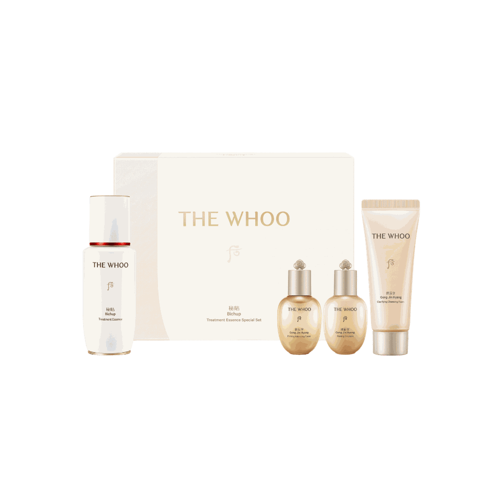[KOL x The Whoo] Bộ Tinh chất Trẻ Hóa Whoo Bichup Treatment Special Set