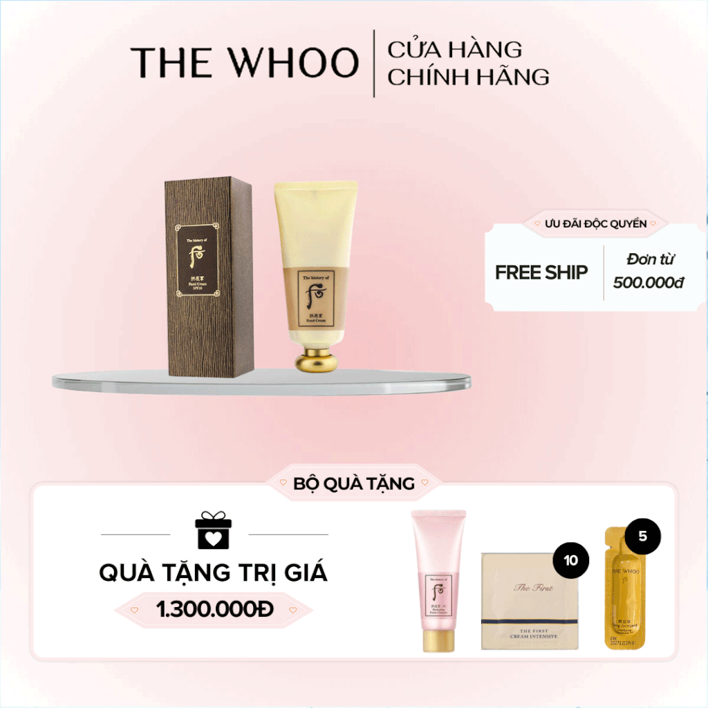 Kem dưỡng da tay Whoo Gongjinhyang Royal Hand Cream