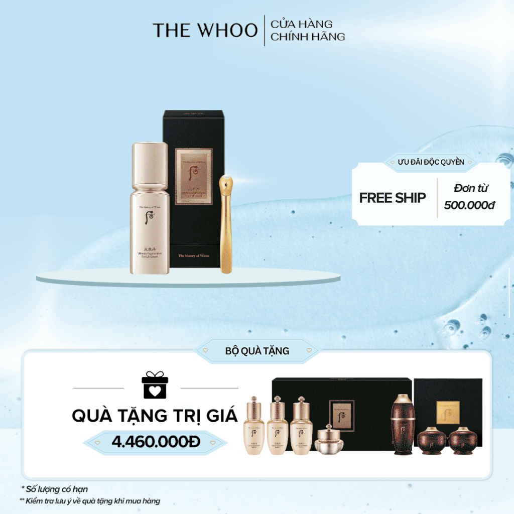 Kem Mắt Chống Nhăn Whoo Cheonyuldan Ultimate Regeneratite Eye Lift Cream