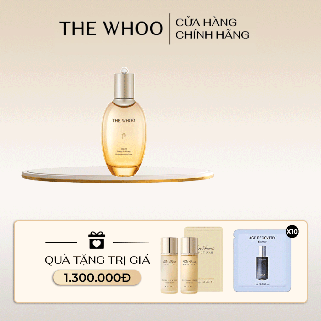 Nước Cân Bằng The Whoo Gongjinhyang Firming Balancing Toner