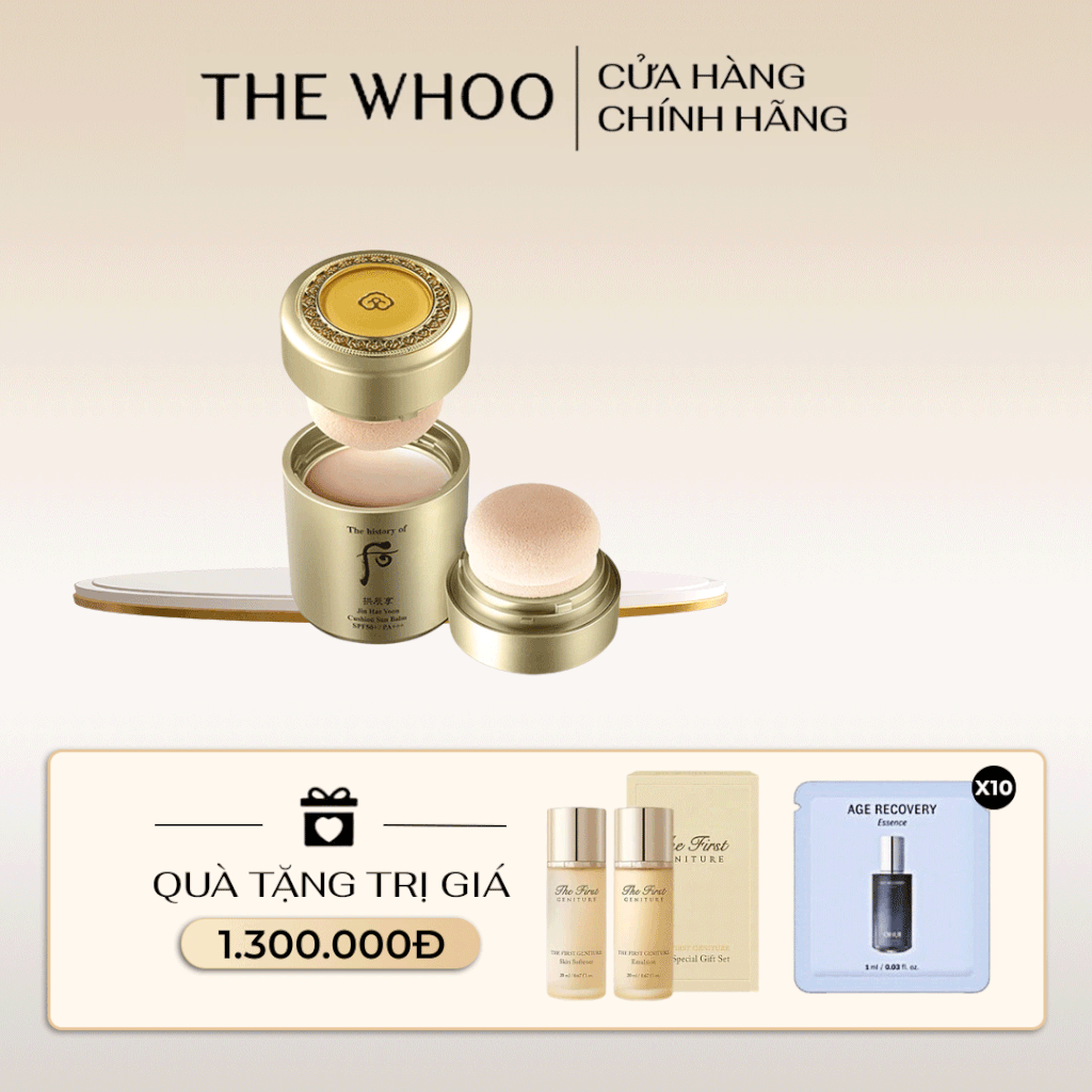 Phấn chống nắng dạng cushion Jin Hae Yoon Cushion Sun Balm SPF50+, PA+++.