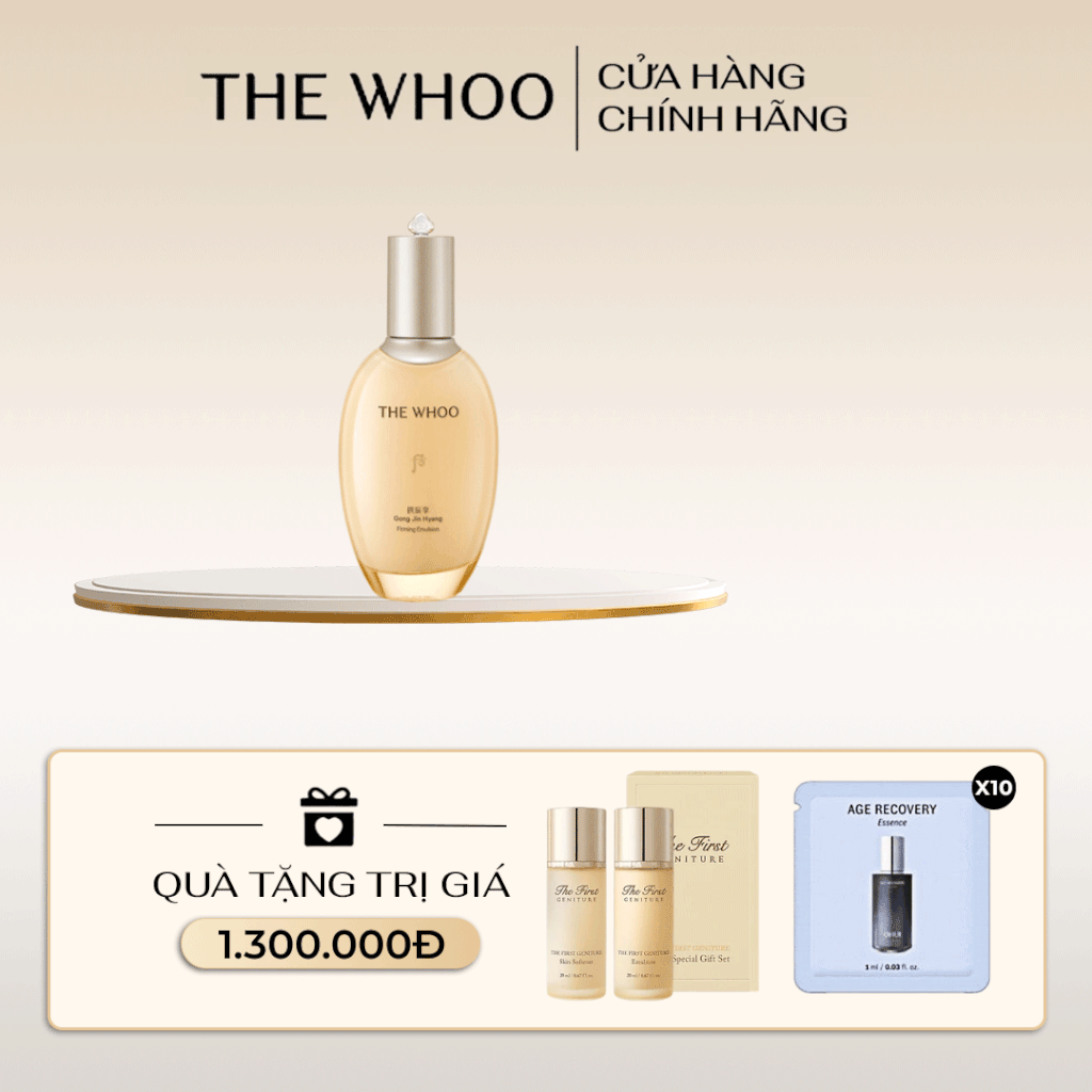 Sữa dưỡng ẩm da The Whoo Gongjinhyang Firming Emulsion
