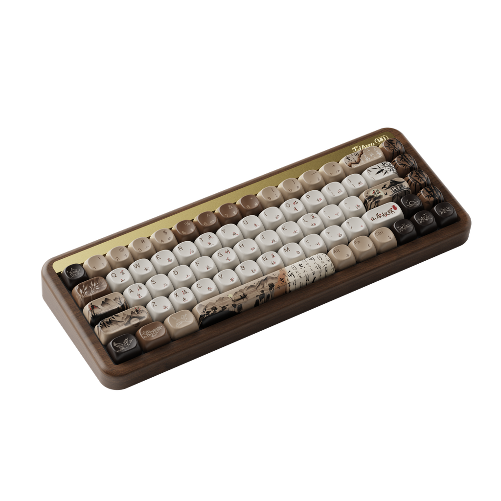 Bàn phím cơ AKKO MU01 Mountain Seclusion (Hotswap,RGB / Multi-Modes/ Switch V3 Piano Pro)