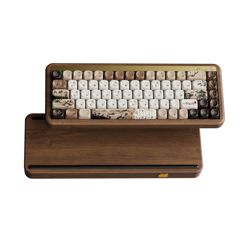 Bàn phím cơ AKKO MU01 Mountain Seclusion (Hotswap,RGB / Multi-Modes/ Switch V3 Piano Pro)