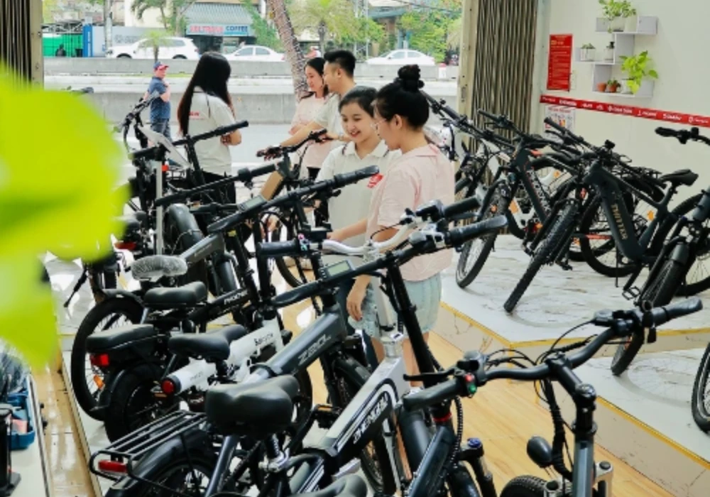 Mua xe đạp trợ lực điện city chính hãng tại AIMOS