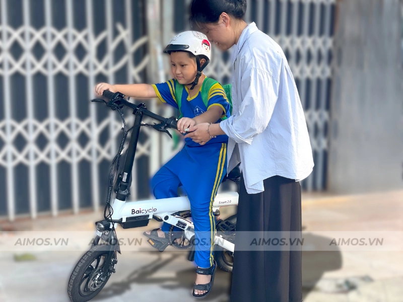 Chọn xe đạp trợ lực điện cho con