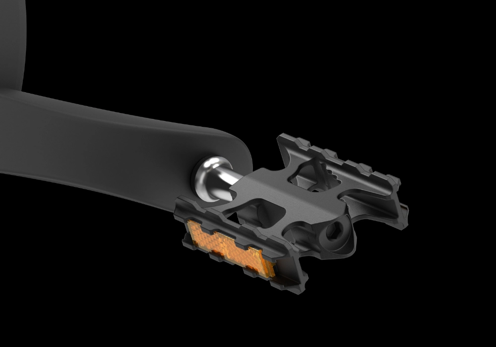 Bàn đạp được thiết kế để đảm bảo độ bền và khả năng truyền lực hiệu quả