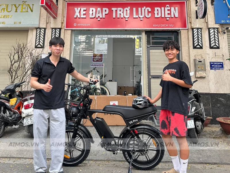 Bán lẻ xe đạp trợ lực điện tại AIMOS