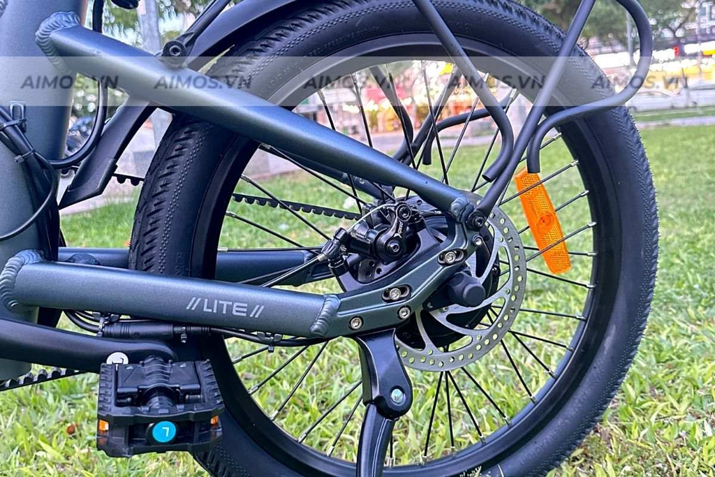 Xe đạp trợ lực điện ADO bánh tăm