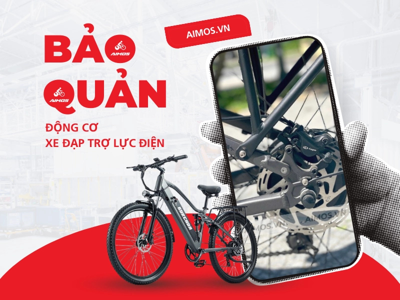 Bảo quản động cơ xe đạp trợ lực điện