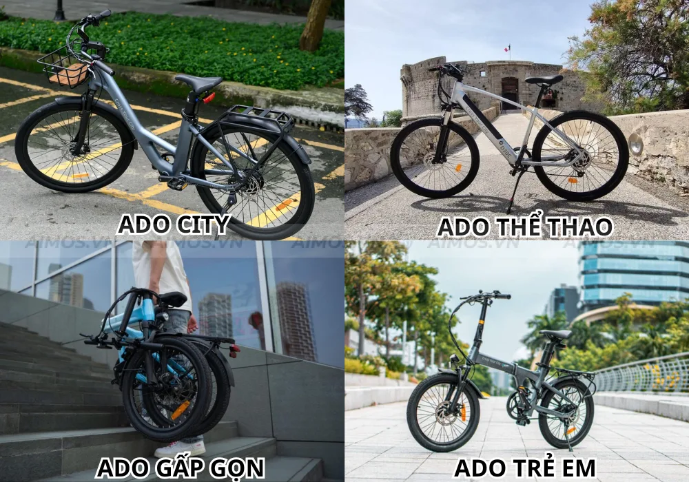 ADO có nhiều dòng xe phù hợp với từng đối tượng