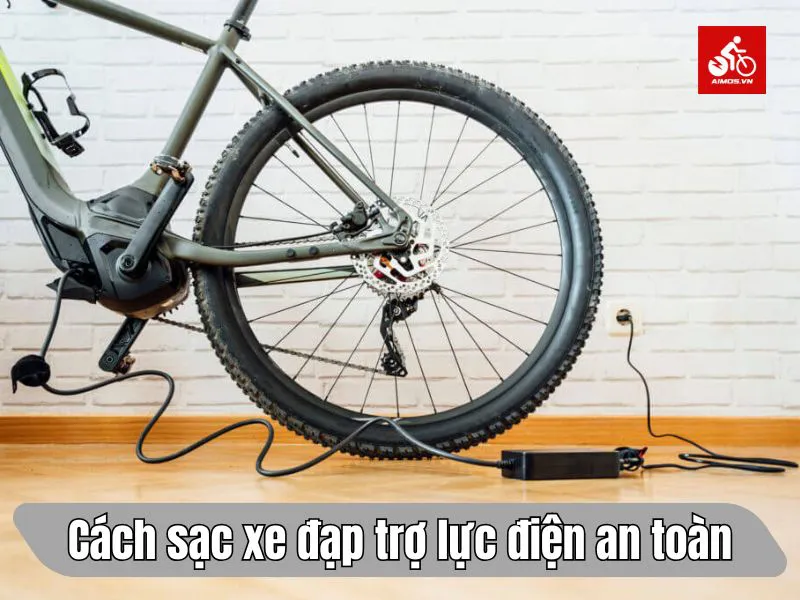Cách sạc xe đạp trợ lực điện an toàn