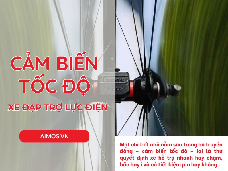 Cảm biến tốc độ trên xe đạp trợ lực điện