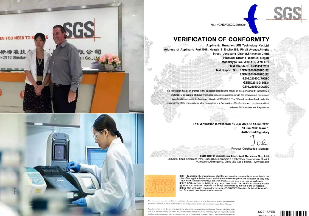 Chứng nhận và kiểm định Ado A20 Lite