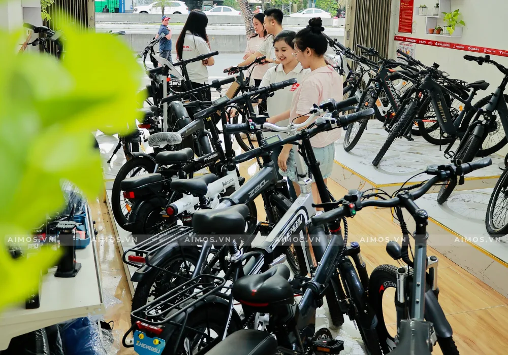 Đại lý xe đạp trợ lực điện Aimos