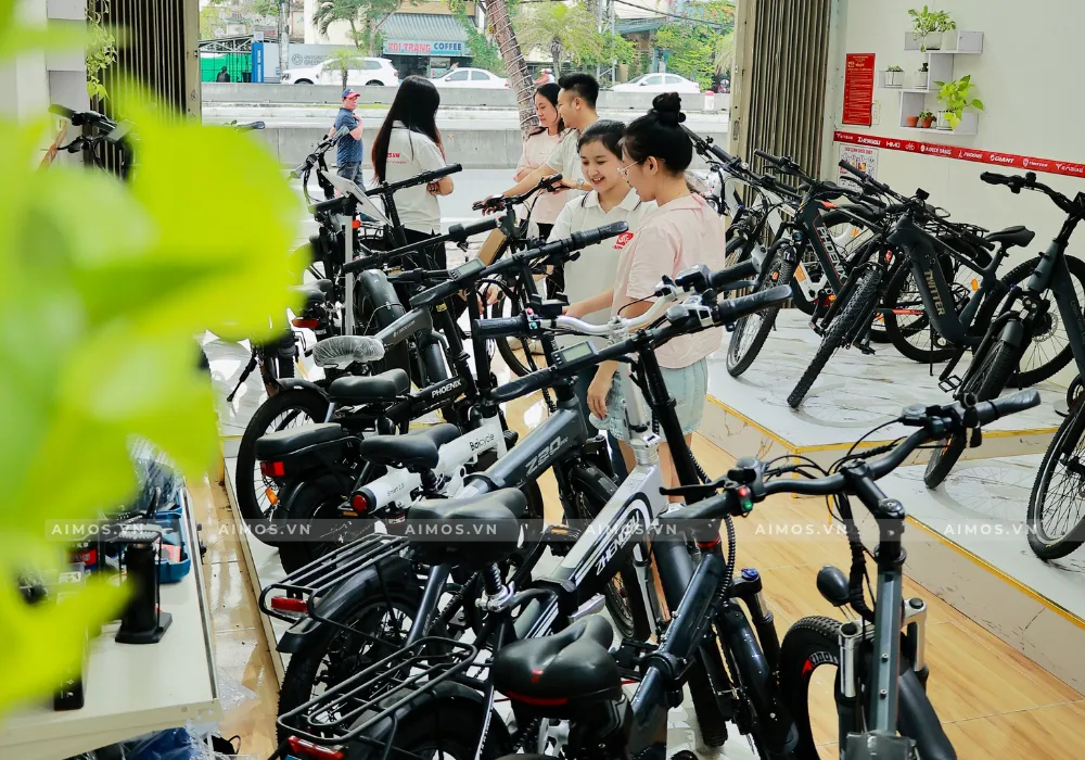 Đại lý chính hãng xe đạp trợ lực điện Aimos - đa dạng mẫu mã, thương hiệu xe đạp trợ lực điện chính hãng