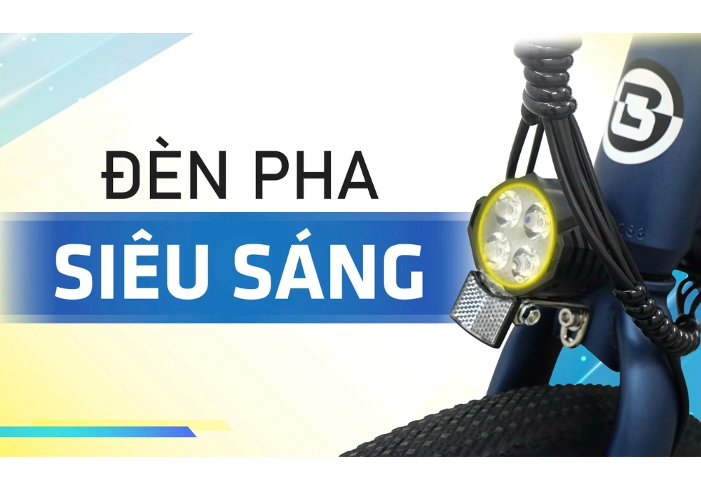 Đèn LED cho ánh sáng mạnh đảm bảo an toàn