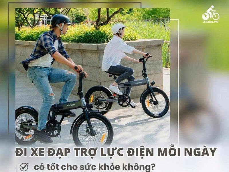 Đi xe đạp trợ lực điện mỗi ngày