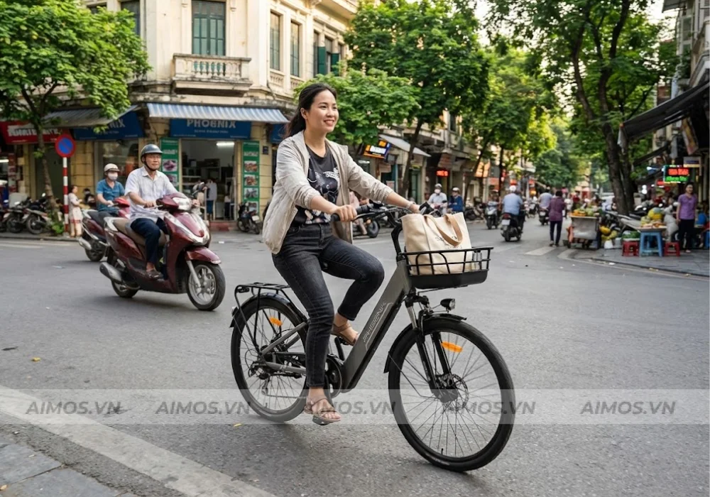 Mua xe đạp trợ lực điện tại AIMOS
