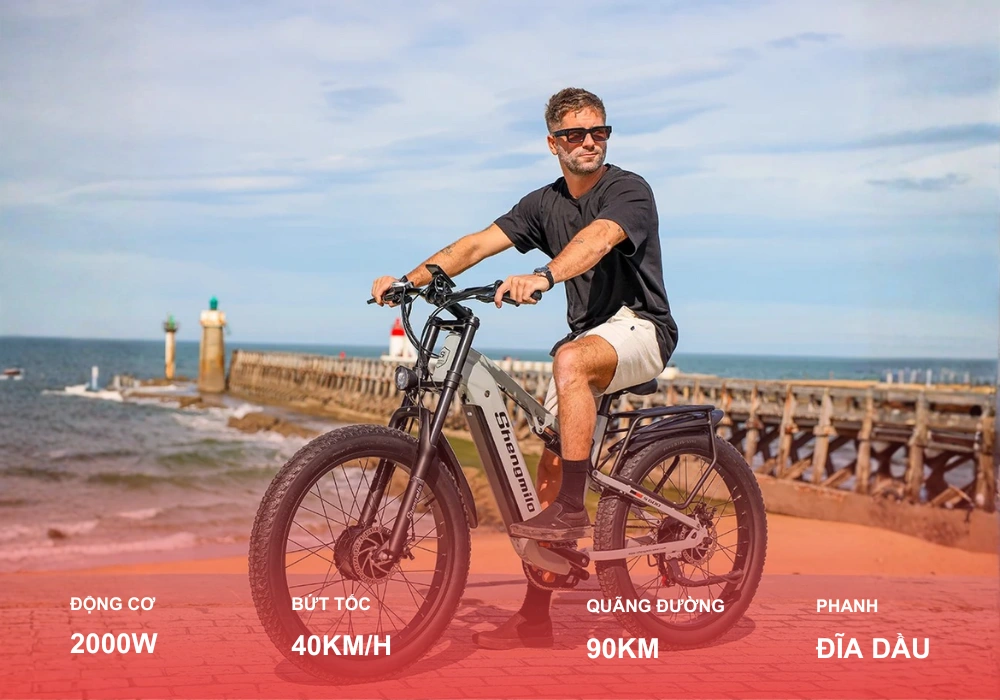 Xe đạp trợ lực điện Shengmilo S600