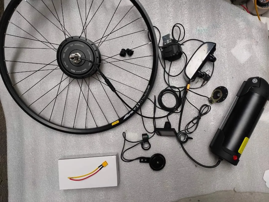 Độ xe đạp trợ lực điện
