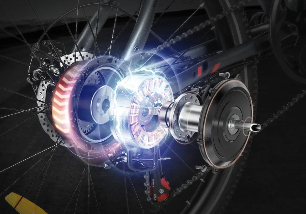 Động cơ Peak 500W mạnh mẽ