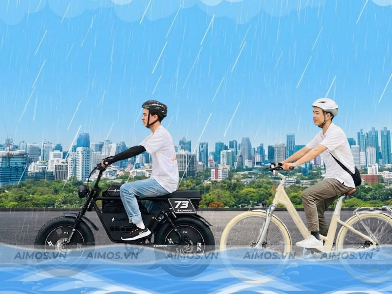 Động cơ xe đạp trợ lực điện chống nước được không