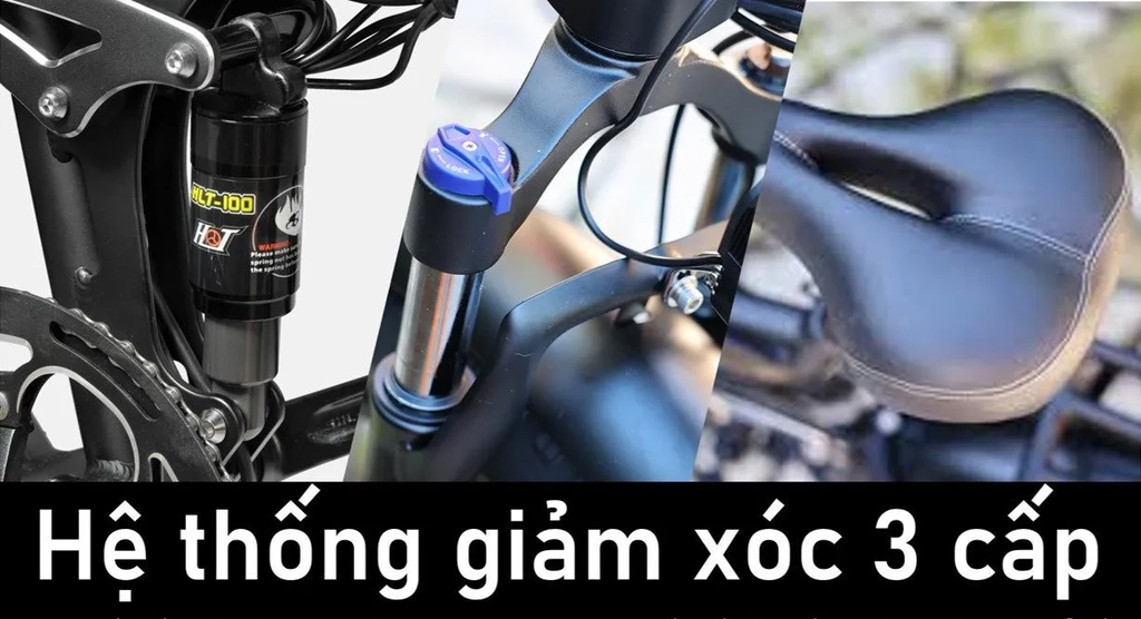 Xe Đạp Trợ Lực Điện SR Ebike Raptor X Bản cao cấp
