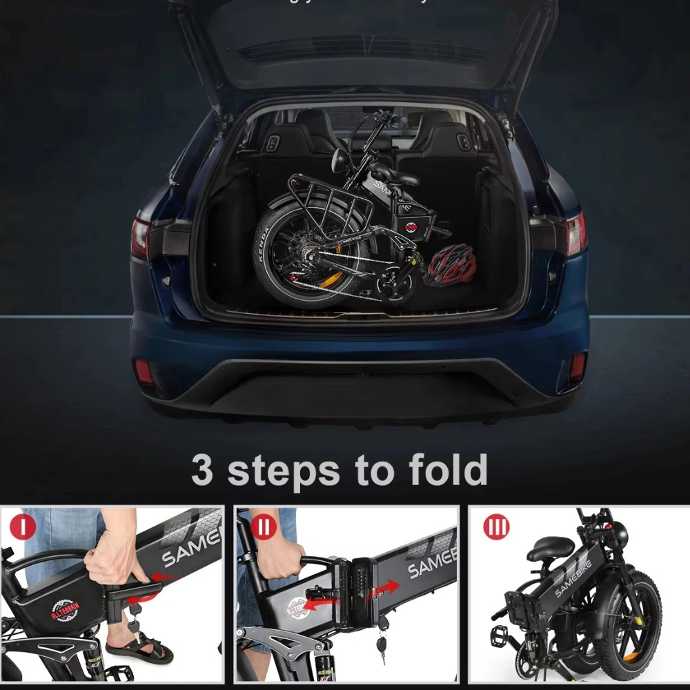 Dễ dàng gấp gọn bỏ cốp Ô tô