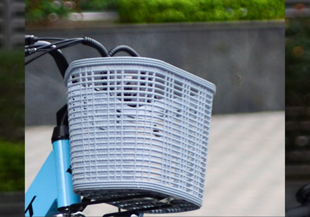 Trang bị giỏ xe tiện ích