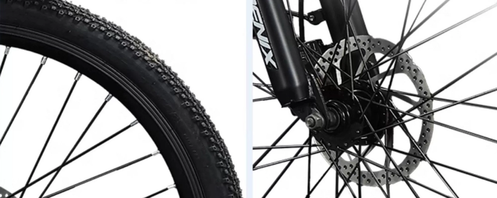 Hệ thống phanh đĩa E-ABS an toàn